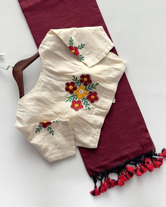 Blousewala cotton saree bulk order